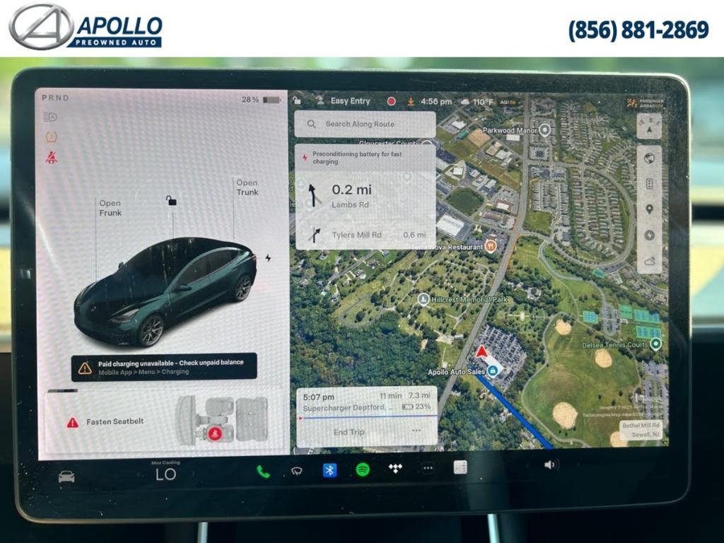 used 2019 Tesla Model 3 car, priced at $19,994