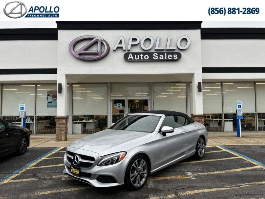 used 2018 Mercedes-Benz C-Class car, priced at $27,983