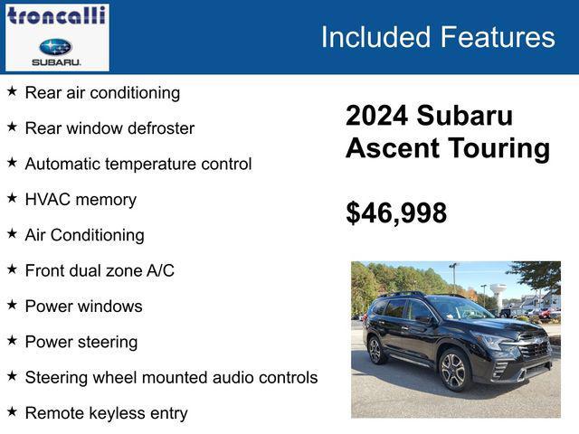 used 2024 Subaru Ascent car, priced at $46,998