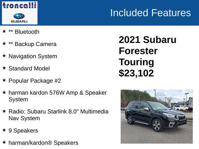 used 2021 Subaru Forester car, priced at $23,102