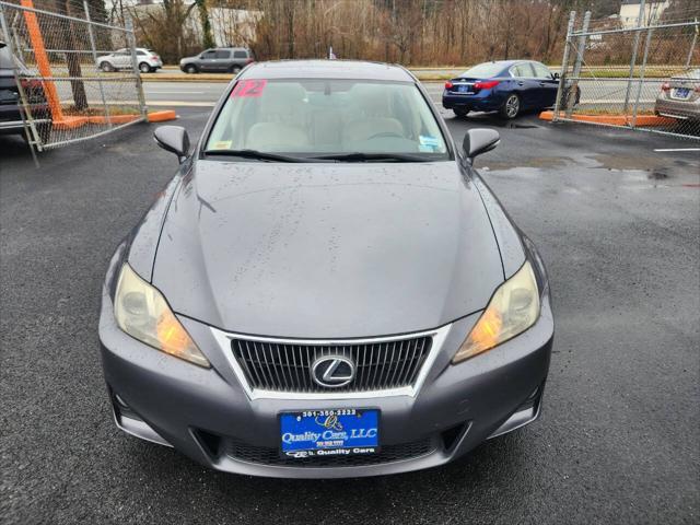 used 2012 Lexus IS 250 car, priced at $12,999