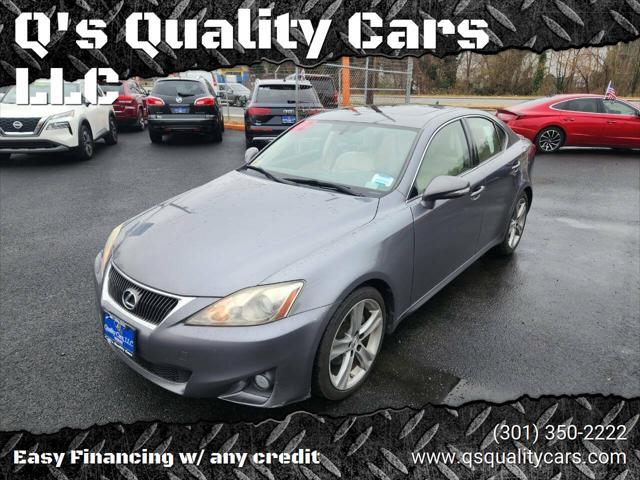 used 2012 Lexus IS 250 car, priced at $12,999