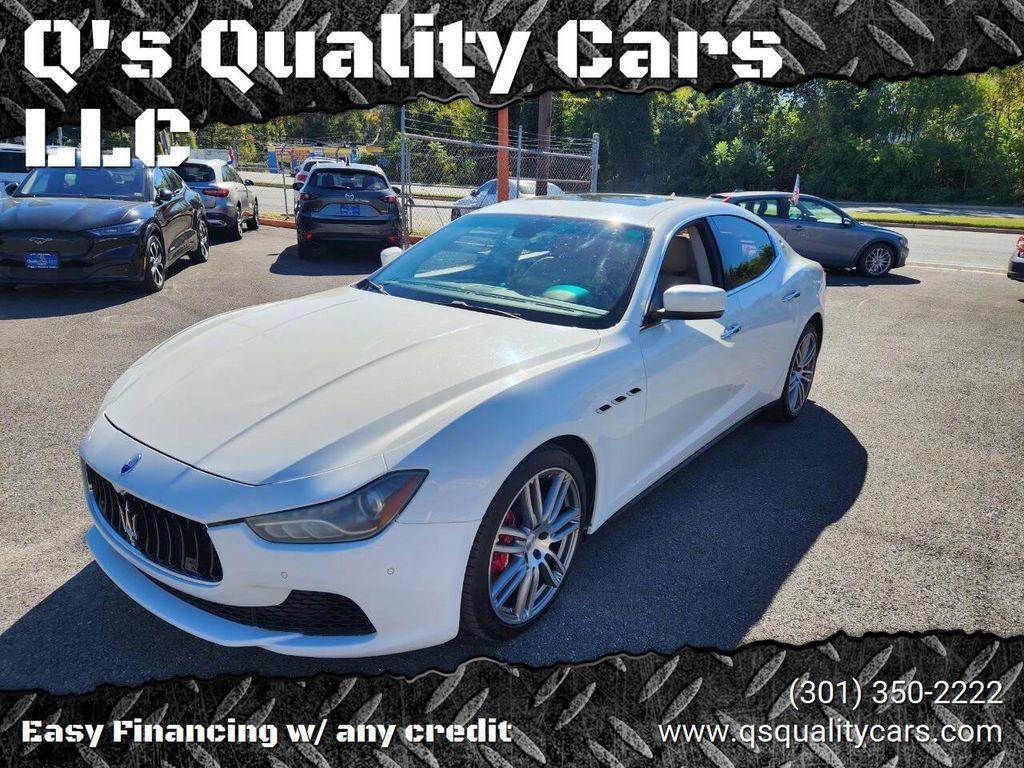 used 2014 Maserati Ghibli car, priced at $15,999