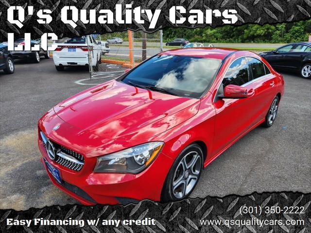 used 2014 Mercedes-Benz CLA-Class car, priced at $11,999