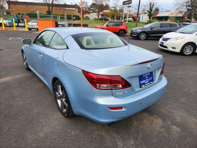 used 2010 Lexus IS 250C car, priced at $12,999