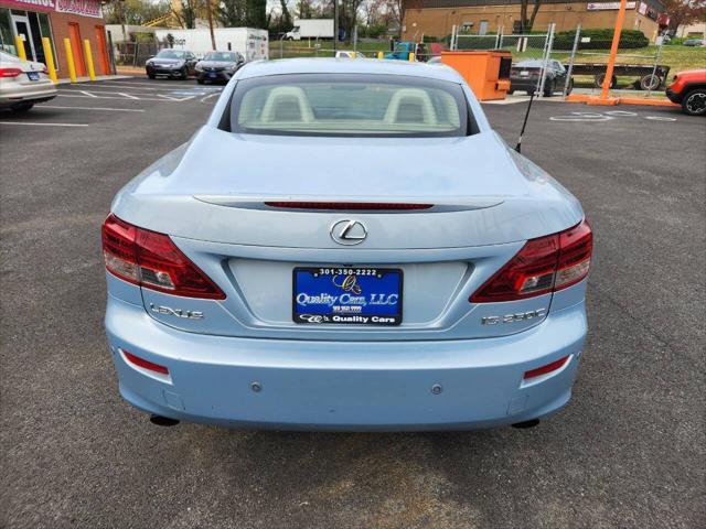 used 2010 Lexus IS 250C car, priced at $12,999