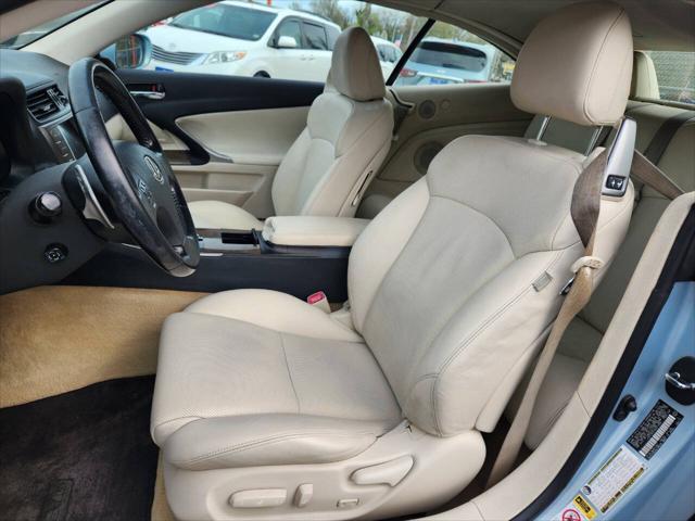used 2010 Lexus IS 250C car, priced at $12,999