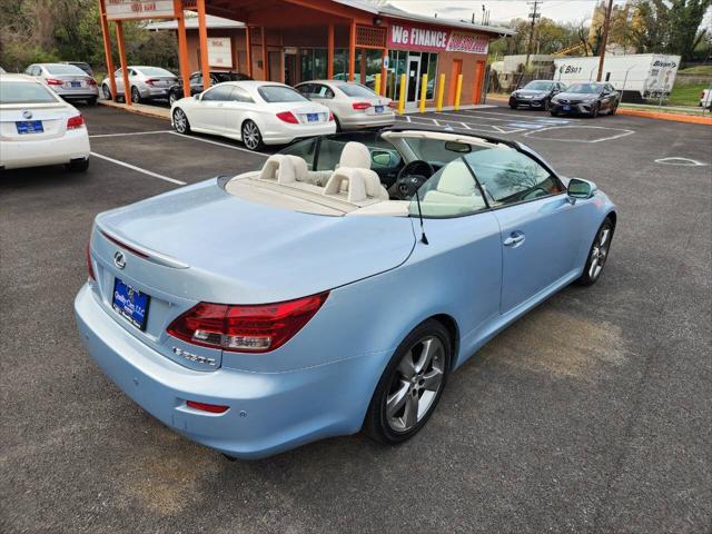 used 2010 Lexus IS 250C car, priced at $12,999