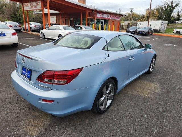used 2010 Lexus IS 250C car, priced at $12,999