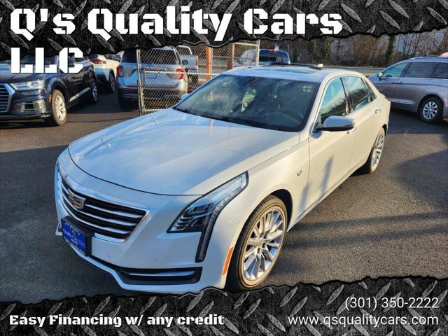 used 2018 Cadillac CT6 car, priced at $27,999