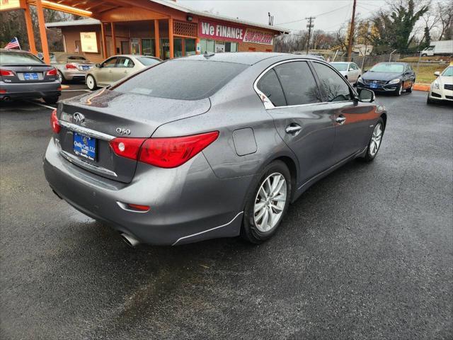 used 2014 INFINITI Q50 Hybrid car, priced at $15,999