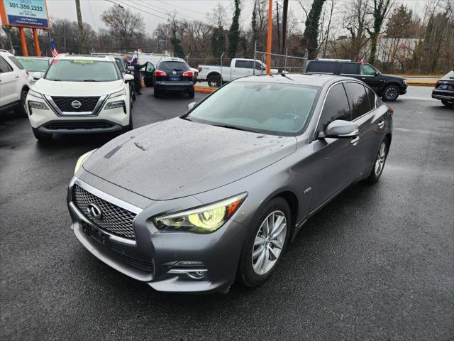 used 2014 INFINITI Q50 Hybrid car, priced at $15,999