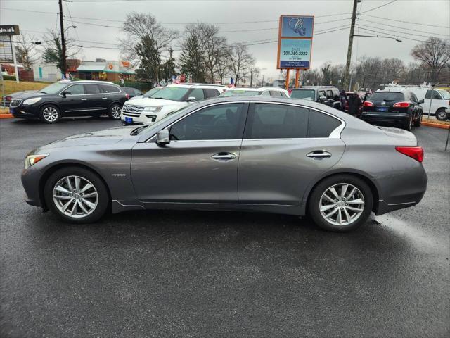 used 2014 INFINITI Q50 Hybrid car, priced at $15,999