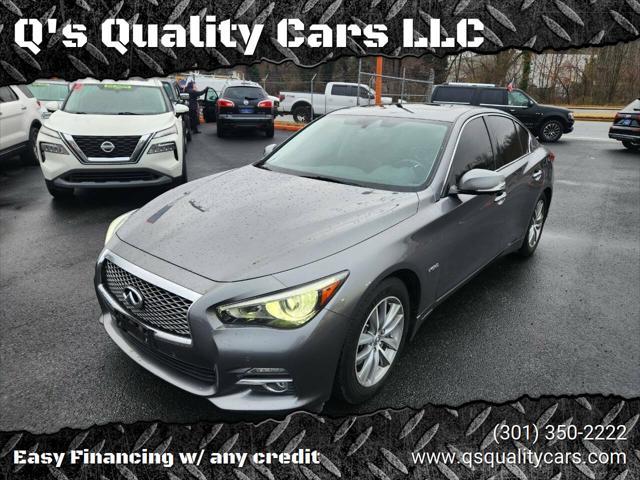 used 2014 INFINITI Q50 Hybrid car, priced at $15,999