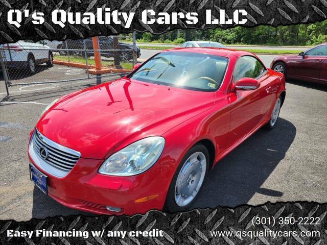 used 2002 Lexus SC 430 car, priced at $9,999
