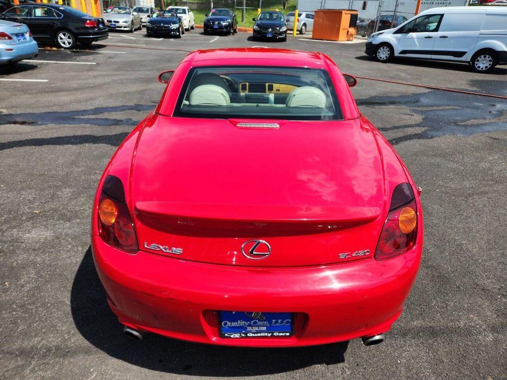 used 2002 Lexus SC 430 car, priced at $8,999