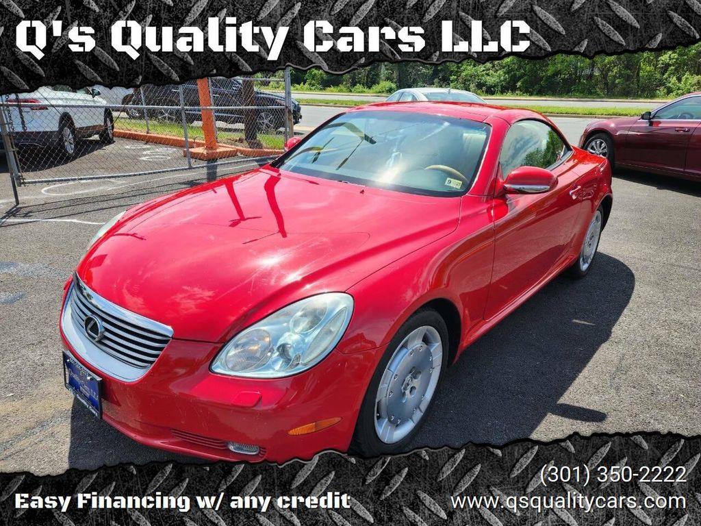 used 2002 Lexus SC 430 car, priced at $8,999