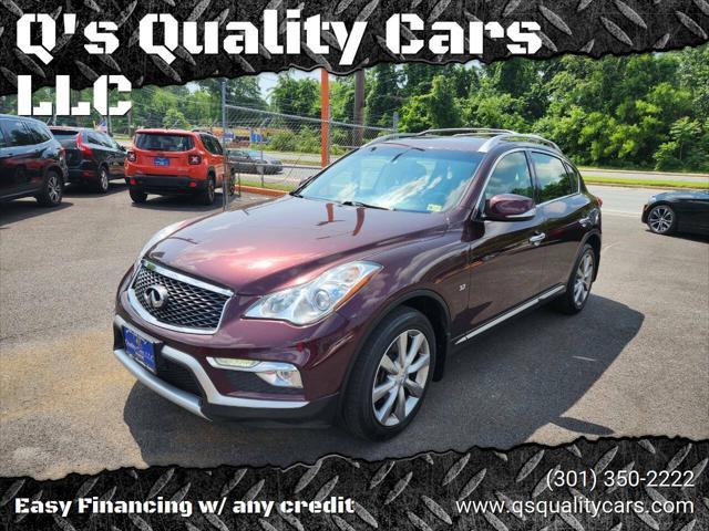used 2017 INFINITI QX50 car, priced at $11,999