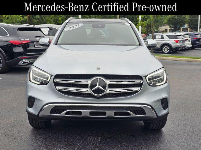 used 2021 Mercedes-Benz GLC 300 car, priced at $32,199