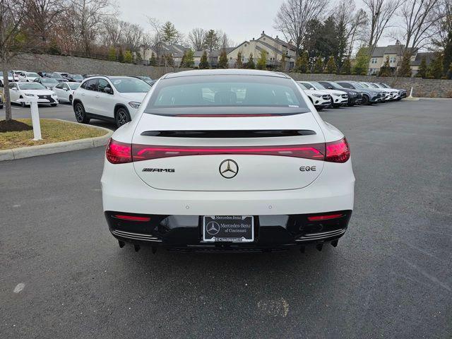 new 2025 Mercedes-Benz AMG EQE car, priced at $118,355