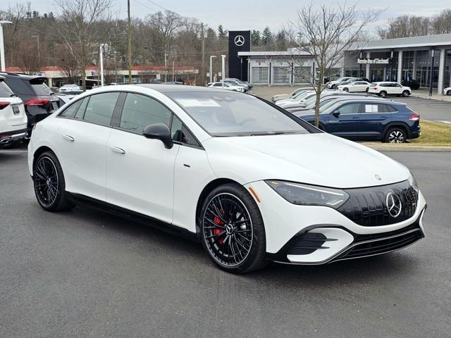 new 2025 Mercedes-Benz AMG EQE car, priced at $118,355