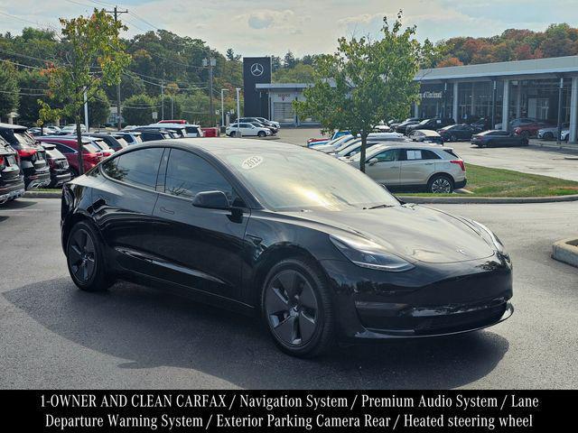 used 2022 Tesla Model 3 car, priced at $27,000