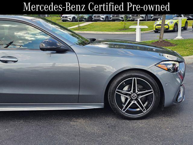 used 2024 Mercedes-Benz C-Class car, priced at $46,629
