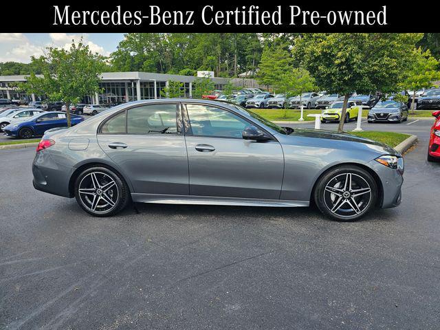 used 2024 Mercedes-Benz C-Class car, priced at $46,629