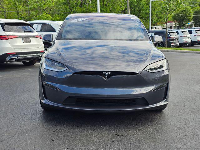 used 2023 Tesla Model X car, priced at $54,998
