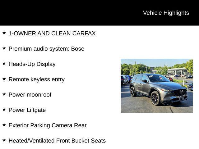 used 2022 Mazda CX-5 car, priced at $27,157