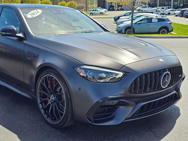 used 2024 Mercedes-Benz AMG C 63 car, priced at $89,000