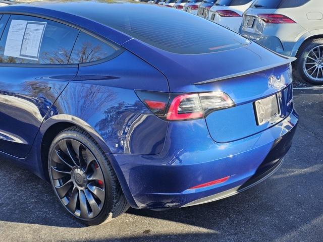 used 2023 Tesla Model 3 car, priced at $30,797