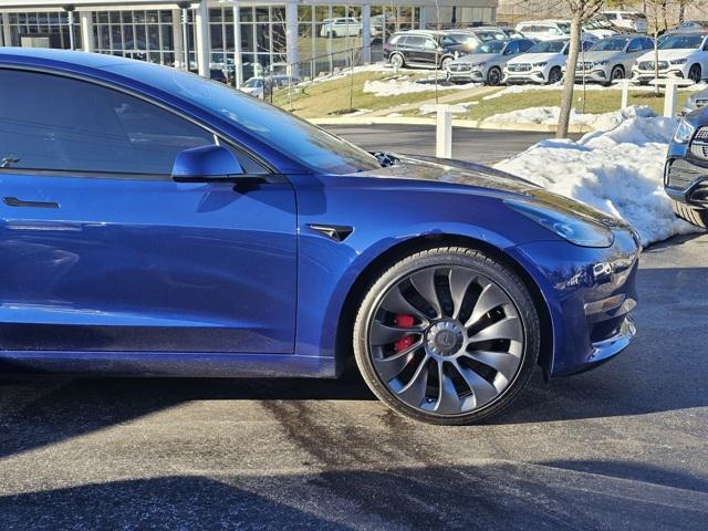 used 2023 Tesla Model 3 car, priced at $30,797