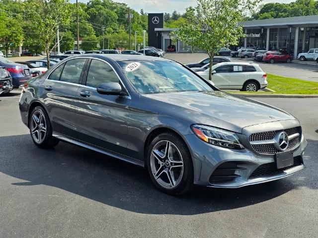 used 2021 Mercedes-Benz C-Class car, priced at $35,366