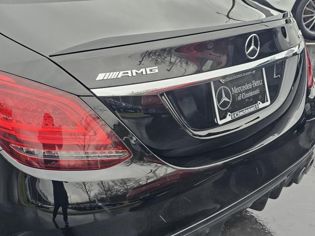 used 2021 Mercedes-Benz AMG C 43 car, priced at $43,986