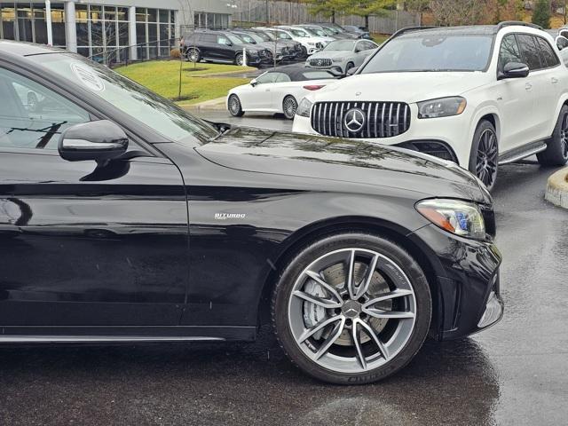 used 2021 Mercedes-Benz AMG C 43 car, priced at $43,986