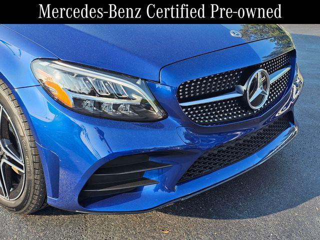 used 2021 Mercedes-Benz C-Class car, priced at $32,199