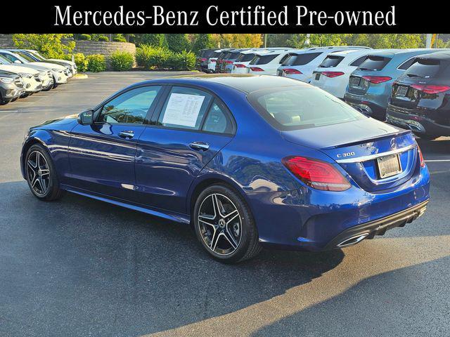 used 2021 Mercedes-Benz C-Class car, priced at $32,199