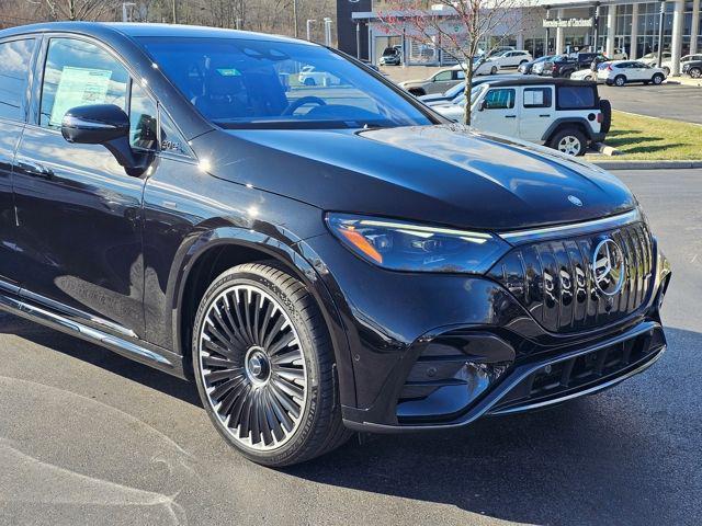 new 2025 Mercedes-Benz AMG EQE car, priced at $120,885