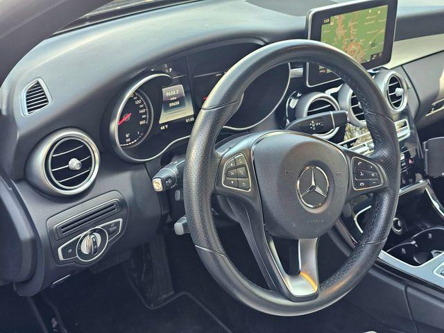 used 2017 Mercedes-Benz C-Class car, priced at $24,478