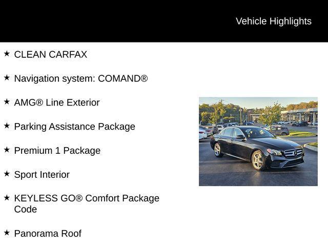 used 2019 Mercedes-Benz E-Class car, priced at $29,000