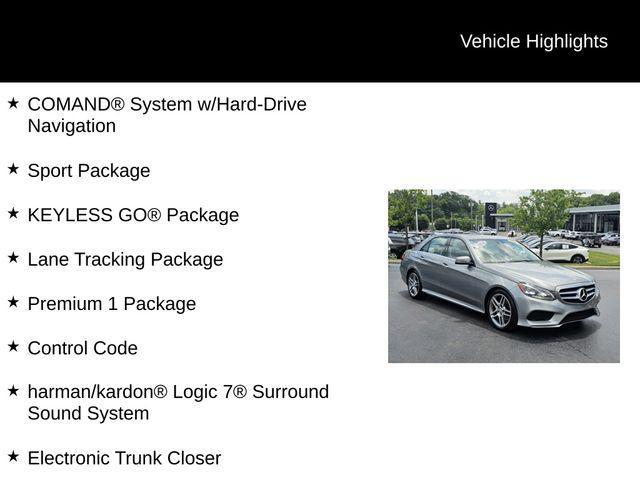 used 2014 Mercedes-Benz E-Class car, priced at $9,350