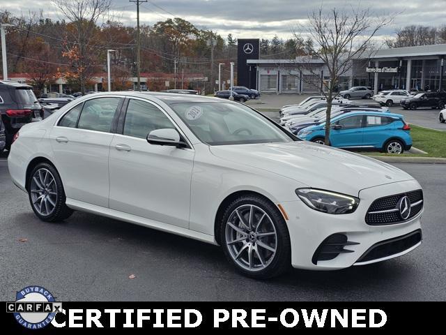 used 2021 Mercedes-Benz E-Class car, priced at $38,265