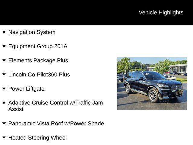 used 2020 Lincoln Aviator car, priced at $29,961