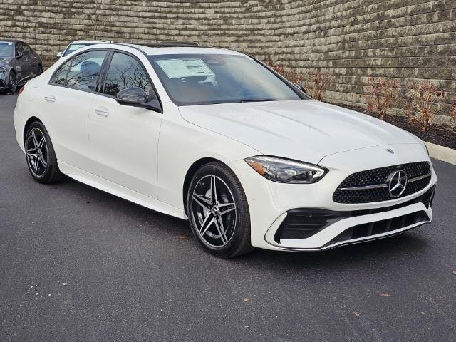 new 2024 Mercedes-Benz C-Class car, priced at $60,085