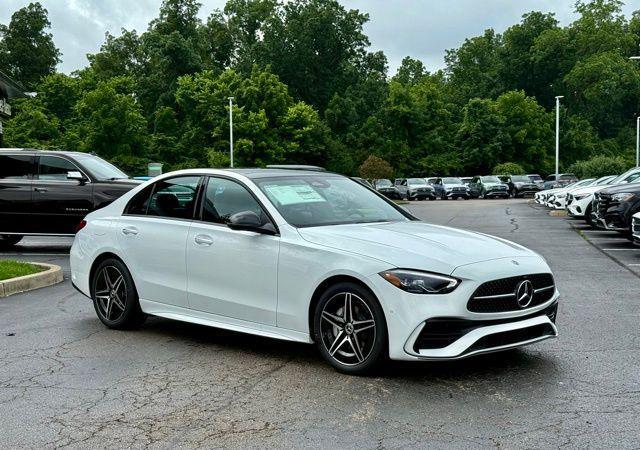 new 2025 Mercedes-Benz C-Class car, priced at $55,935
