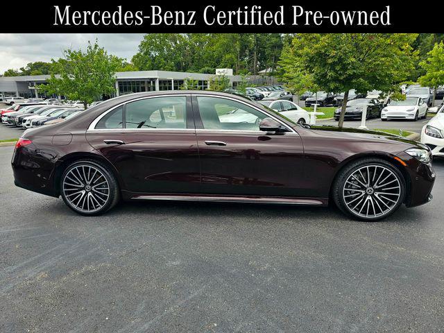 used 2021 Mercedes-Benz S-Class car, priced at $71,818