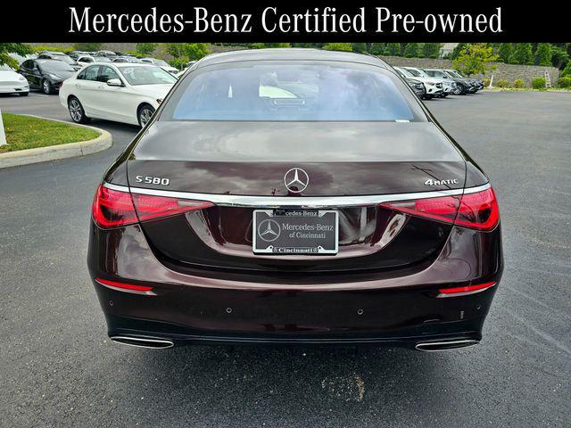 used 2021 Mercedes-Benz S-Class car, priced at $71,818