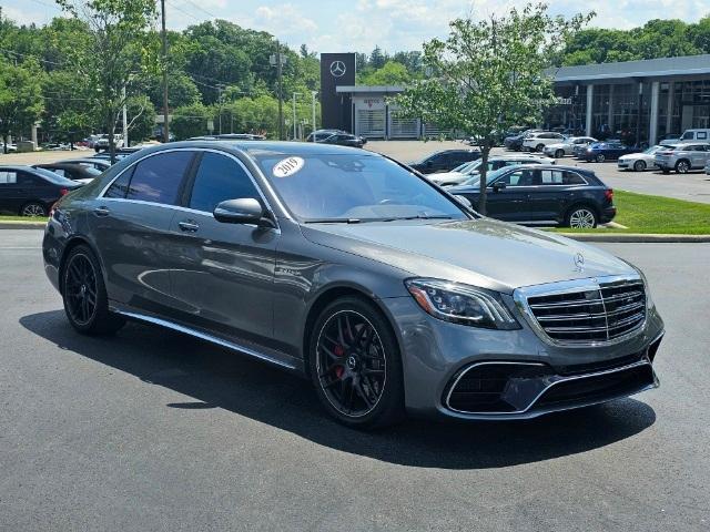 used 2019 Mercedes-Benz AMG S 63 car, priced at $89,999