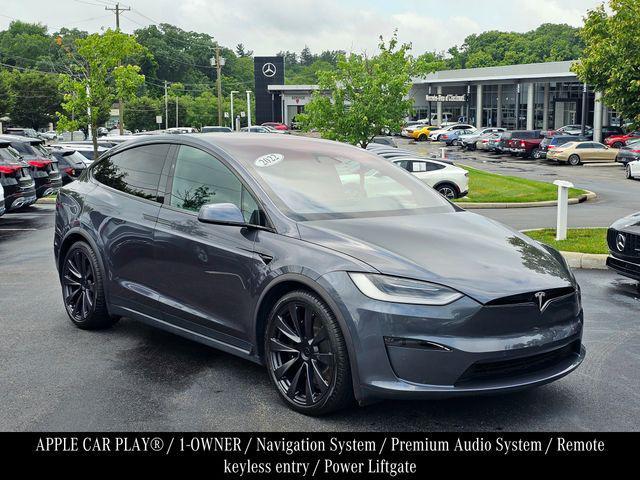 used 2022 Tesla Model X car, priced at $45,405